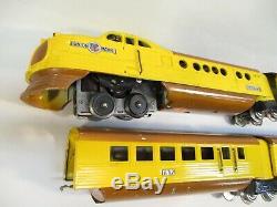 Lionel 299W City of Denver Streamliner set Restored Prewar O Gauge X266