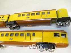 Lionel 299W City of Denver Streamliner set Restored Prewar O Gauge X266