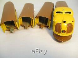 Lionel 299W City of Denver Streamliner set Restored Prewar O Gauge X266