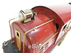 Lionel 380 Electric Maroon Early Brass Ends Standard Gauge X3620