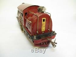 Lionel 380 Electric Maroon Early Brass Ends Standard Gauge X3620