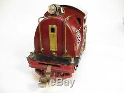 Lionel 380 Electric Maroon Early Brass Ends Standard Gauge X3620