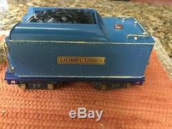 Lionel 390E Standard Gauge Blue Comet Colors