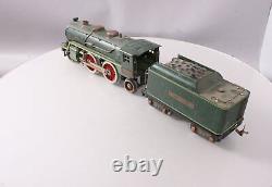 Lionel 390E Vintage Standard Gauge Green 2-4-2 Steam Locomotive with Tender