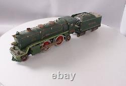 Lionel 390E Vintage Standard Gauge Green 2-4-2 Steam Locomotive with Tender