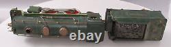 Lionel 390E Vintage Standard Gauge Green 2-4-2 Steam Locomotive with Tender