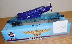 Lionel #58556 Long Island Toy Train Engineers Flatcar O Gauge Wwii Navy Aircraft