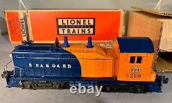 Lionel 6250 Seaboard NW2 with Original Box/Insert 1954-55