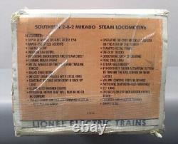 Lionel 6-18018 O Gauge Southern 2-8-2 Mikado Steam Locomotive & Tender #4501 EX