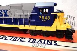 Lionel 6-18215 CSX Dash 8 40-C Diesel w Dual Pullmor Motors-O gauge-Never Run