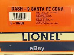 Lionel 6-18258 Santa Fe Dash-9 Diesel Engine O Gauge 5545