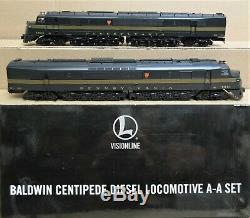 Lionel 6-34672 Vision Line Legacy PRR/Penn Baldwin Centipede A-A Set O-Gauge LN