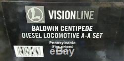 Lionel 6-34672 Vision Line Legacy PRR/Penn Baldwin Centipede A-A Set O-Gauge LN