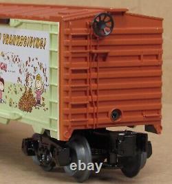 Lionel 6-39351 Peanuts Thanksgiving Boxcar (Made in USA) O-Gauge LNIB