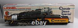 Lionel 6-8003 O Gauge Chessie 2-8-4 Steam Special Locomotive and Tender EX/Box