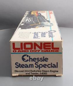 Lionel 6-8003 O Gauge Chessie 2-8-4 Steam Special Locomotive and Tender EX/Box