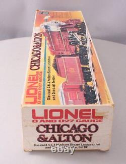 Lionel 6-8101 O Gauge Chicago & Alton 4-6-4 Steam Locomotive & Tender LN/Box