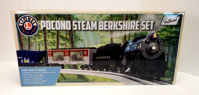 Lionel 6-81025 Pocono Steam Berkshire Train Set O Gauge / Brand New In Box/ Rare