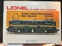 Lionel 6-8150 O Gauge Pennsylvania Green GG-1 Electric Locomotive NEW In Box