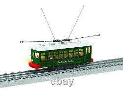 Lionel 6-83694 Christmas Toymaker Motorized Trolley Set Train O Gauge Fastrack