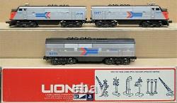 Lionel 6-8466/67/75 Amtrak F3 PH 1 ABA Power/Dummy Diesel Engine Set O-Gauge EX