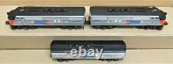 Lionel 6-8466/67/75 Amtrak F3 PH 1 ABA Power/Dummy Diesel Engine Set O-Gauge EX