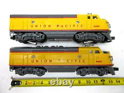 Lionel 6-8480 8482 Union Pacific F3 O Gauge Diesel Aa 2 Pc Set Nice