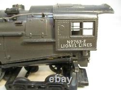 Lionel 763E Hudson Loco Gunmetal Restored Prewar O Gauge X6330