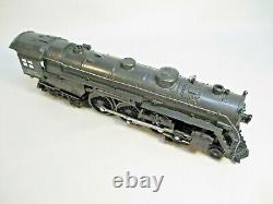 Lionel 763E Hudson Loco Gunmetal Restored Prewar O Gauge X6330