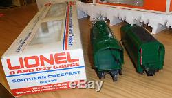 Lionel 8702 Southern Crescent Steam Locomotive 6 Car Passenger O Gauge Train Set