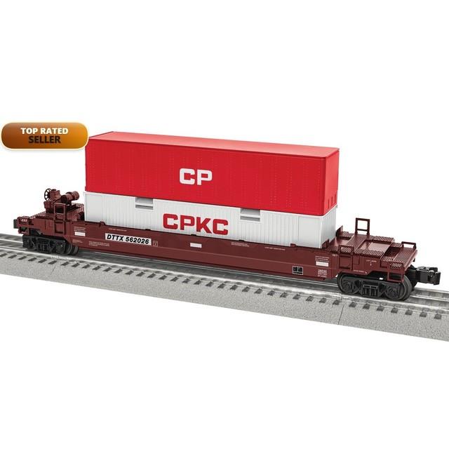 Lionel Cpkc Maxi-stack O Gauge Model Train Flatcar 2528030