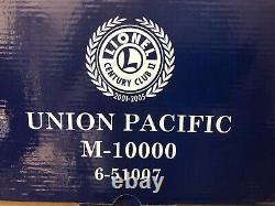 Lionel Century Club II Union Pacific M- 10000 O Gauge 6-51007 New