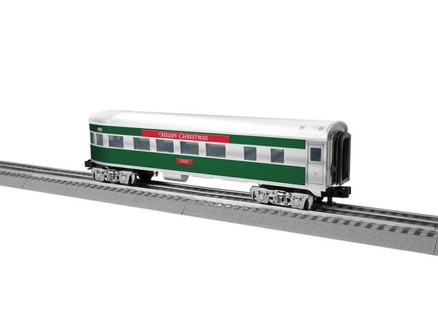 Lionel Christmas #12025 O Gauge Model Train Observation Car
