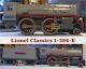 Lionel Classics 1-384-e Steam Locomotive & Whistle Tender Unique Gray With Red