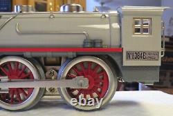 Lionel Classics 1-384-E Steam Locomotive & Whistle Tender Unique Gray with Red