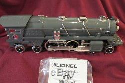 Lionel Classics 6-13108 Standard Gauge Gunmetal 2-400E Steam Locomotive & Tender