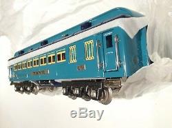 Lionel Classics Standard Gauge Blue Comet 3 Car Passenger Set No. 6-13408 NR