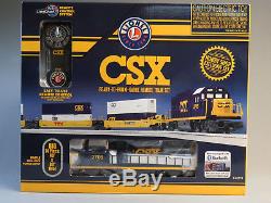 Lionel Csx Intermodal Lionchief Rc Bluetooth O Gauge Train Set 6-83974 New