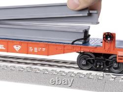 Lionel DC Comics Superman Flatcar, O Gauge Model Train Car