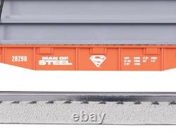 Lionel DC Comics Superman Flatcar, O Gauge Model Train Car