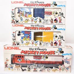 Lionel Disney 1977-1978 Mickey Mouse Express 15-piece O/027-gauge Train Set C-8