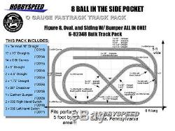 Lionel Fastrack 8 Ball In The Side Pocket Layout Track Pack 5'x9' O Gauge New