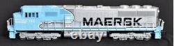 Lionel Maersk Sealand Sd70 Maxi Double Stack Train Set! 6-21950 O Gauge Twin
