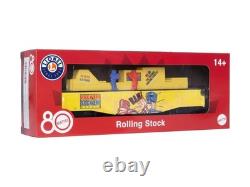 Lionel Mattel Rock Em Sock Em Robots O Gauge Model Train Chasing Gondola Car