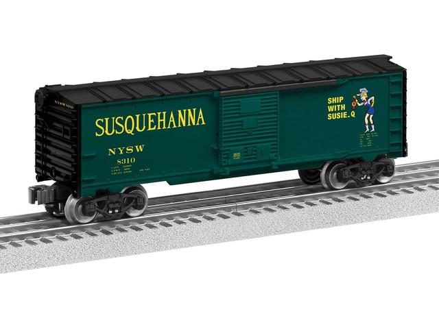 Lionel New York Susquehanna Western 8310 O Gauge Model Train Boxcar