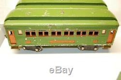 Lionel No. 318e Locomotive & No. 309,310 & 312 Passenger Cars Standard Gauge
