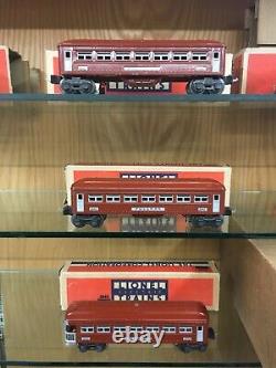 Lionel O Gauge 140W Set with224E Loco, 2224W, 2 x 2642 & 2643 withOBSB c. 1941