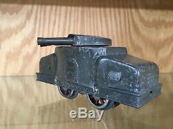 Lionel O Gauge 203 Armored Locomotive from 1917 Motor Runs