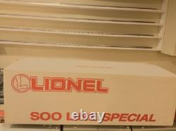 Lionel O Gauge 6-11738 SOO Line service station Special Train Set NIB