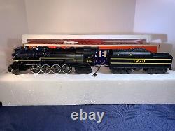 Lionel O Gauge 6-8615 L & N Berkshire 2-8-4 Steam Locomotive & Tender With Display